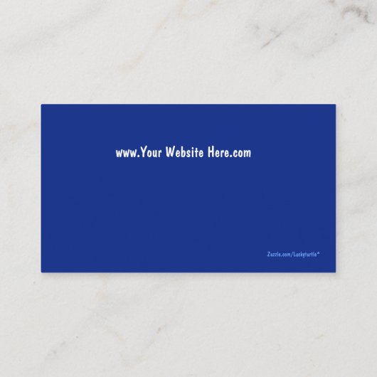 魚釣り名刺 名刺 (裏面)