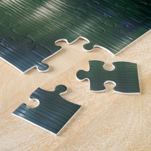 魚釣り図 ジグソーパズル (側面)