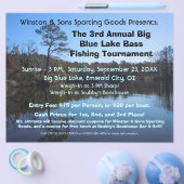 魚釣り大会 チラシ (シングル)