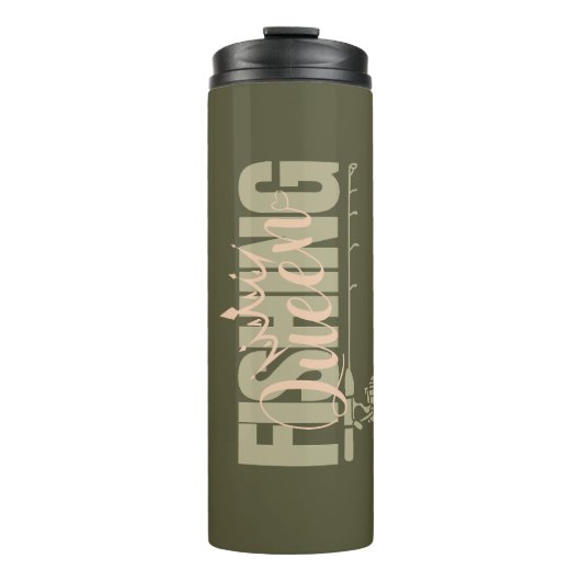 魚釣り女王 | バラn軍隊 タンブラー (正面)