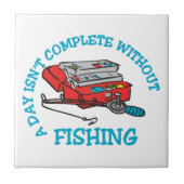 魚釣り完了 タイル (正面)