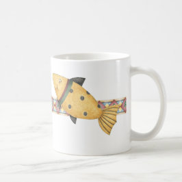 魚釣り小屋 コーヒーマグカップ