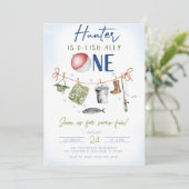 魚釣り少年O – フィッシュアリオン1歳 招待状 (スタンド正面)