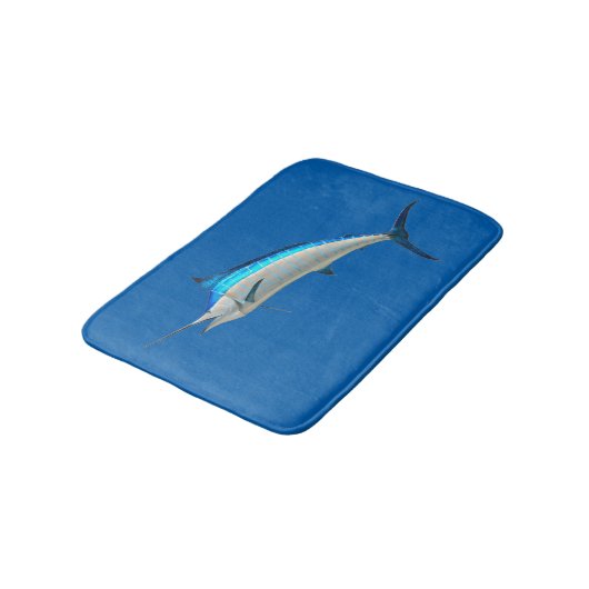 魚釣り店 バスマット (アングル)