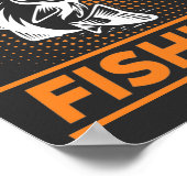 魚釣り引用文私はむしろ魚釣り男性の女性2/2 ポスター (角)