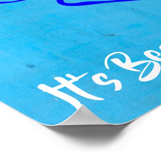 魚釣り引用文 ポスター (角)