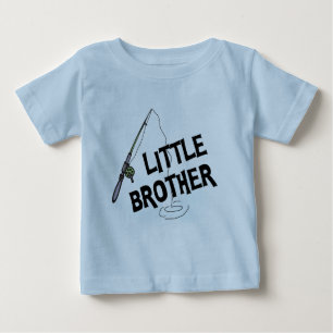 魚釣り弟Tシャツとギフト ベビーTシャツ