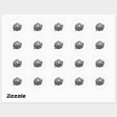 魚釣り強硬ストライクフィッシュ ラウンドシール (シート)