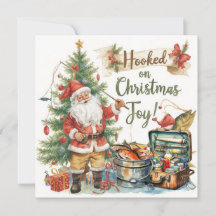 魚釣り愛好家のためのテーマの魚釣りクリスマス