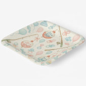 魚釣り愛好家のための魚釣りロッドベビーリビール ペーパープレート (傾斜あり)