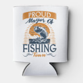 魚釣り愛好家のベース魚釣り 缶クーラー (正面)