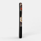 魚釣り愛好家の荷物タグ Case-Mate iPhoneケース (裏面/右)