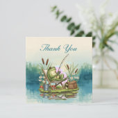 魚釣り愛好家アングラーズフィッシャーズ サンキューカード (スタンド正面)