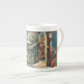 魚釣り愛好家店 ボーンチャイナマグカップ (正面右)