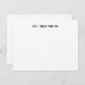 魚釣り愛好家素晴らしがキャッチパーソナライズされたありがとう サンキューカード (正面/裏面)