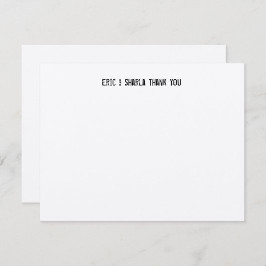 魚釣り愛好家素晴らしがキャッチパーソナライズされたありがとう サンキューカード (正面/裏面)