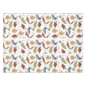 魚釣り愛好家 テーブルクロス (正面(横))