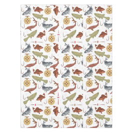 魚釣り愛好家 テーブルクロス