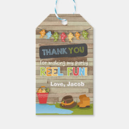 魚釣り感謝していお気に入りギフトラベル行った魚釣り ギフトタグ