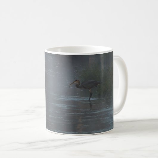魚釣り成功コーヒーマグ コーヒーマグカップ (正面右)