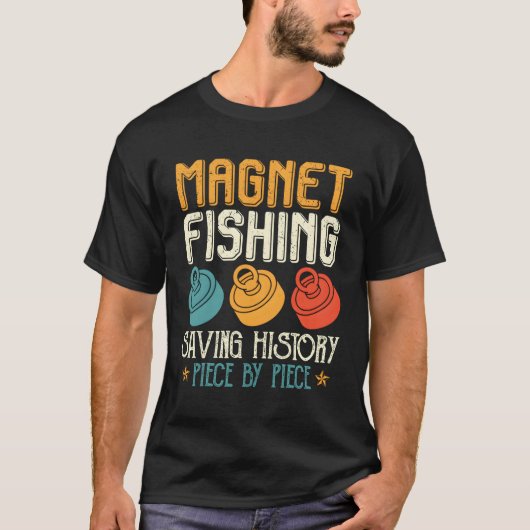 魚釣り救の歴史フィッシャーIc Tシャツ (正面)