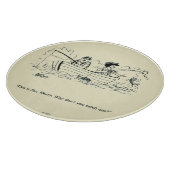 魚釣り旅行 カッティングボード (角)