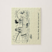 魚釣り旅行 ジグソーパズル (縦)