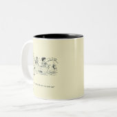 魚釣り旅行 ツートーンマグカップ (正面左)