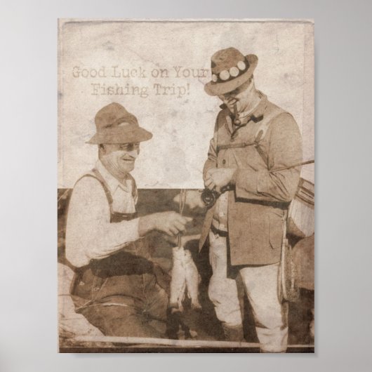 魚釣り旅行 ポスター (正面)