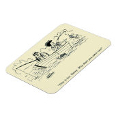 魚釣り旅行 マグネット (左側)