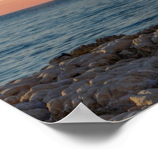 魚釣り日 ポスター (角)