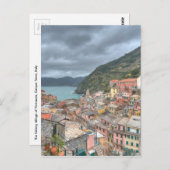 魚釣り村のヴェルナッツァ，イタのチンケ・テレ ポストカード (正面/裏面)