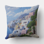 魚釣り村枕 クッション (裏面)