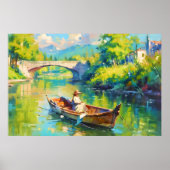 魚釣り村 ポスター (正面)