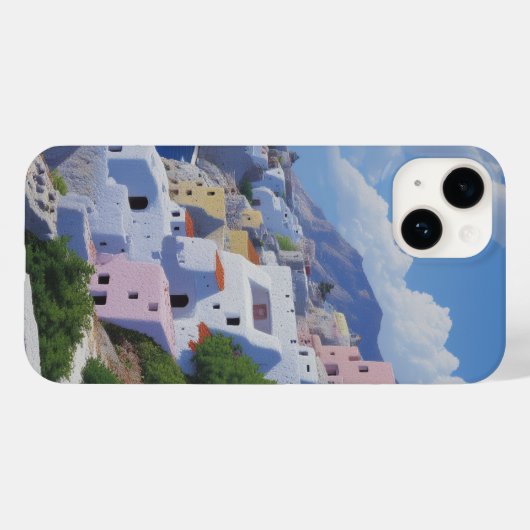 魚釣り村 Case-Mate iPhoneケース (裏面 (横))