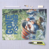 魚釣り格言切り離し 薄葉紙 (クラフト)