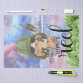 魚釣り格言「Keepin' It Reel」の切り離し 薄葉紙 (クラフト)