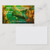魚釣り案内会社 名刺 (正面/裏面)
