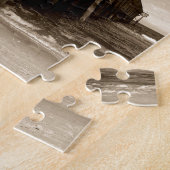 魚釣り桟橋 ジグソーパズル (側面)