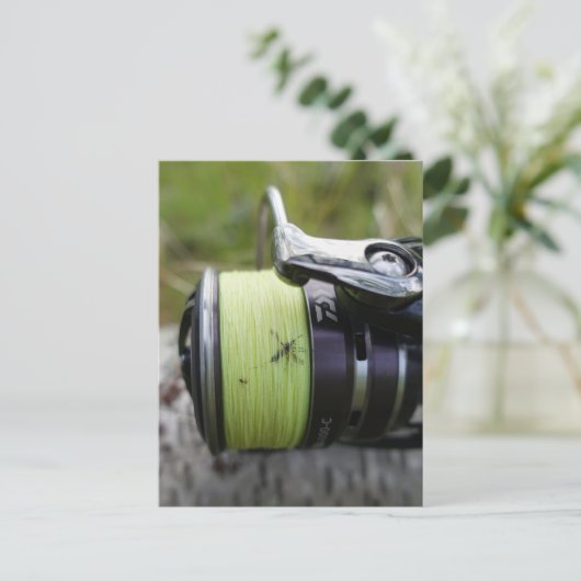 魚釣り業 ポストカード (スタンド正面)