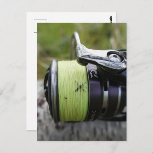 魚釣り業 ポストカード (正面/裏面)