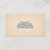 魚釣り極 | Large Mouth Bass Fish 名刺 (裏面)