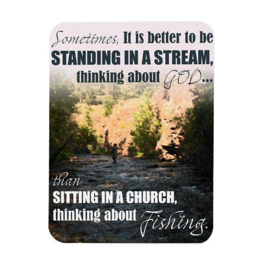 魚釣り気持ち磁石 マグネット (縦)