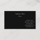 魚釣り波止場フォト名刺 名刺 (裏面)