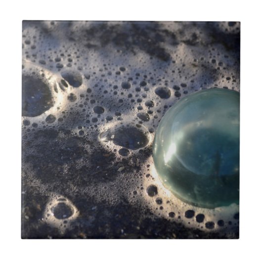 魚釣り浮き気泡水 タイル (正面)