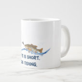 魚釣り液 ジャンボコーヒーマグカップ (正面右)