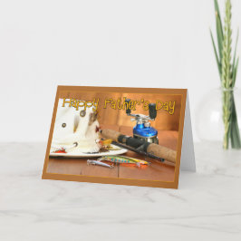 魚釣り父の日 カード