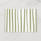 魚釣り物干しおむつラッフルカード エンクロージャーカード (裏面)