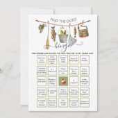 魚釣り物干しラインFind the Guest BINGO 招待状 (正面)