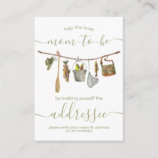 魚釣り物干し機アドレス格納装置カード エンクロージャーカード (正面)